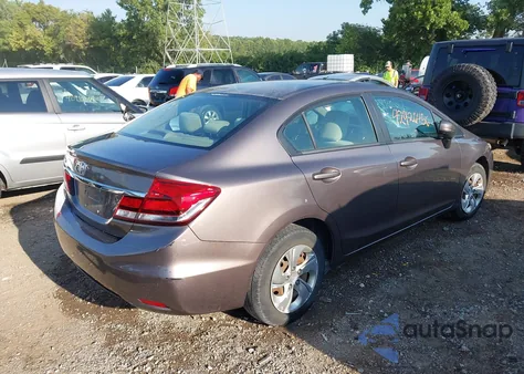 2015 Honda Civic Lx z USA, uszkodzony, nr VIN 19XFB2F59FE216397